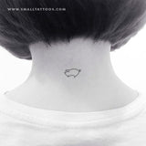 Minimalist Pig Temporary Tattoo (Set of 3)