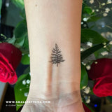 Small Pine Tree Temporary Tattoo (Set of 3)