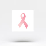 Pink Ribbon Temporary Tattoo (Set of 3)