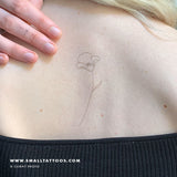 Poppy by Jakenowicz Temporary Tattoo - Set of 3