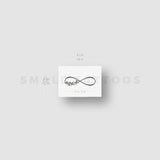 Sister Infinity Symbol Temporary Tattoo (Set of 3)