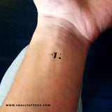 Sleepy Panda Temporary Tattoo (Set of 3)