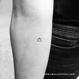 Air Alchemy Symbol Temporary Tattoo (Set of 3)