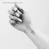 Matching Cactus Temporary Tattoos (Set of 3+3)