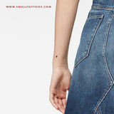 Diamonds Suit Temporary Tattoo (Set of 3)