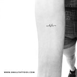'ehfar' Temporary Tattoo (Set of 3)