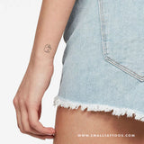 Baby Elephant (Right) Temporary Tattoo (Set of 3)