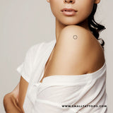 Small Shining Sun Temporary Tattoo (Set of 3)
