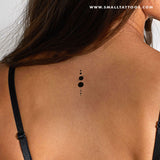 Solar System Temporary Tattoo (Set of 3)