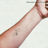 Infinity Arrow Temporary Tattoo (Set of 3)