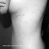 Still I Rise Temporary Tattoo (Set of 3)