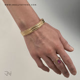 Sunset by Jakenowicz Temporary Tattoo - Set of 3