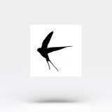 Swallow Temporary Tattoo (Set of 3)