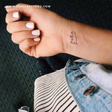 T-Rex Dinosaur Temporary Tattoo (Set of 3)