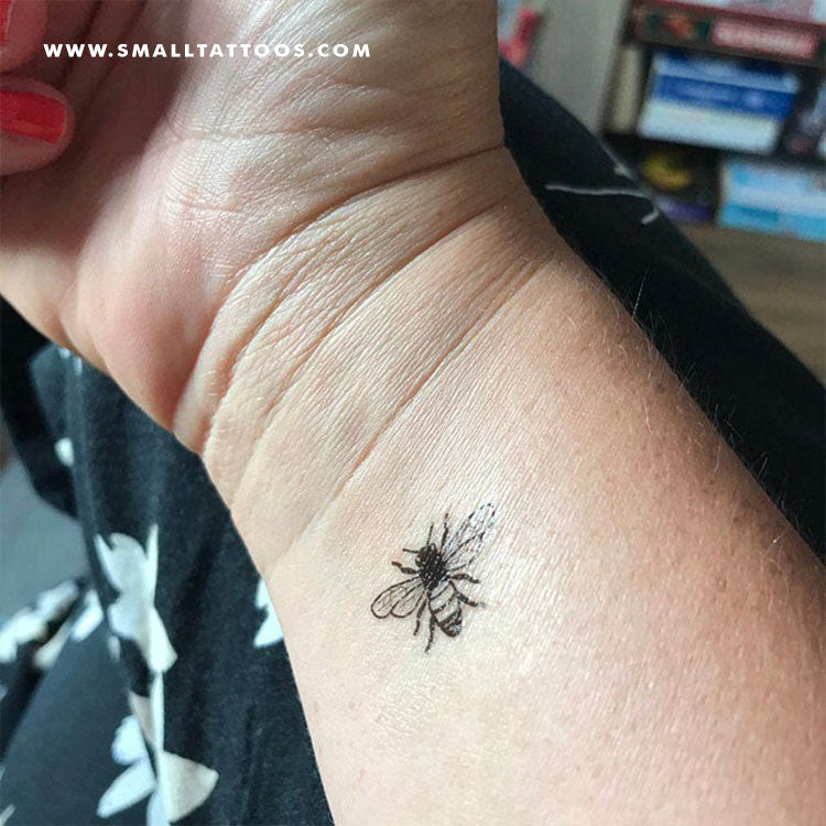 Tatuaje temporal de abeja (juego de 3)