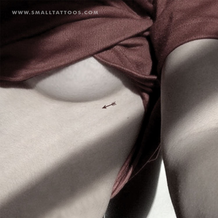 Tiny Arrow Temporary Tattoo (Set of 3)