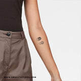 Matching Cactus Temporary Tattoos (Set of 3+3)