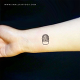 Matching Cactus Temporary Tattoos (Set of 3+3)