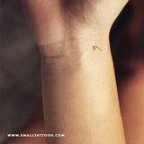 Tiny Wave Temporary Tattoo (Set of 3)