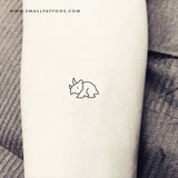 Matching Dinosaur Temporary Tattoo (Set of 3x3)