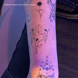 Witches' Sabbath Temporary Tattoo by Tukoi (Set of 3)