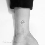 Unidentified Flying Object Temporary Tattoo (Set of 3)