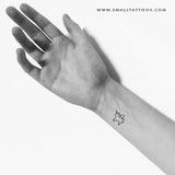 Minimalist Unicorn Temporary Tattoo (Set of 3)