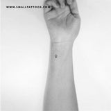 Venus Planetary Symbol Temporary Tattoo (Set of 3)