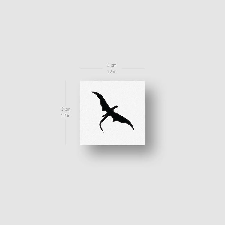Small Dragon Temporary Tattoo (Set of 3)