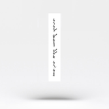 We're All Mad Here Temporary Tattoo (Set of 3)