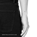 Y Uppercase Serif Letter Temporary Tattoo (Set of 3)