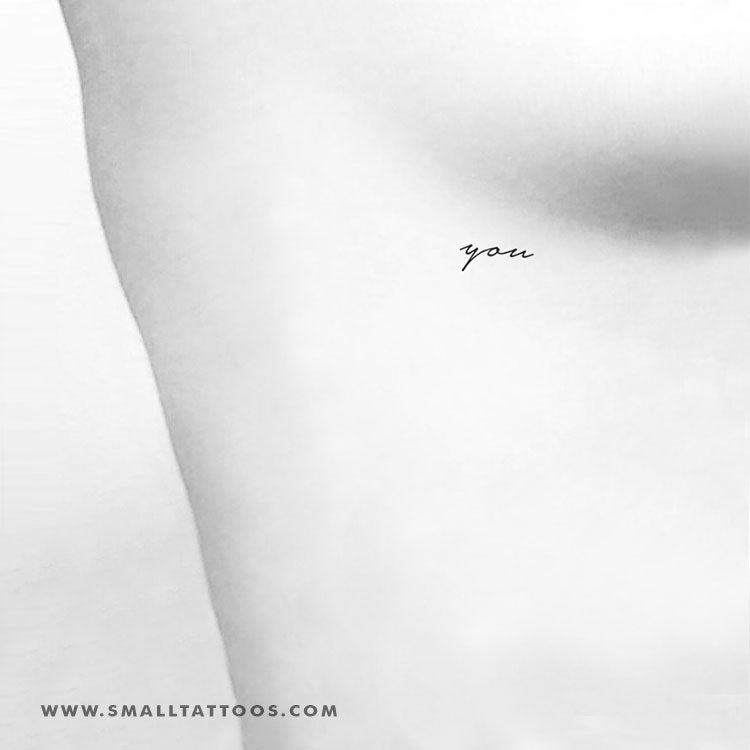 You Temporary Tattoo (Set of 3)