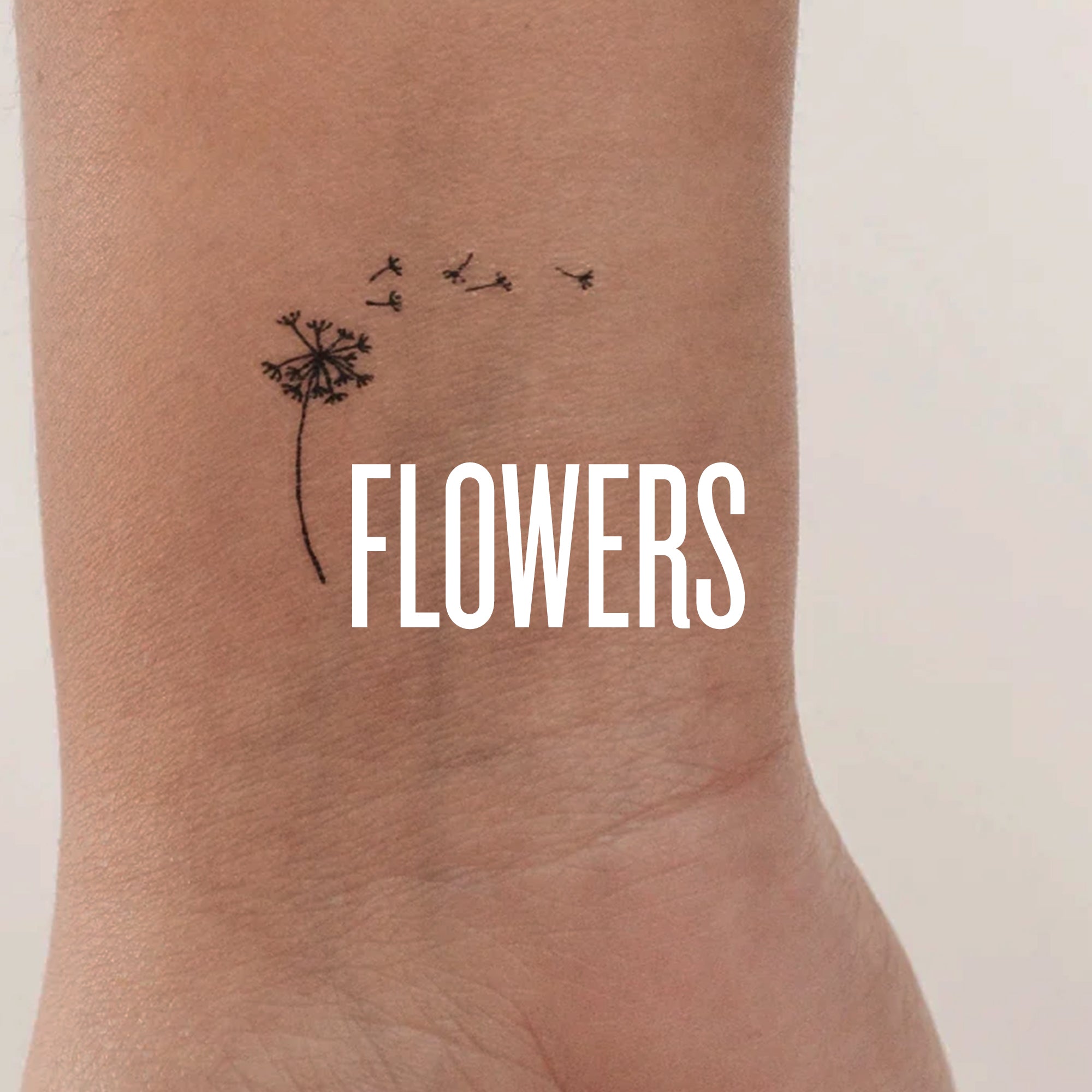 Flower Temporary Tattoos