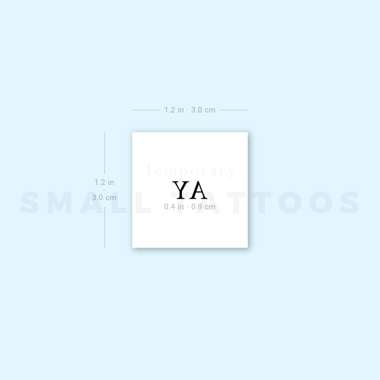 'Pray' Matching Temporary Tattoo (Set of 3)
