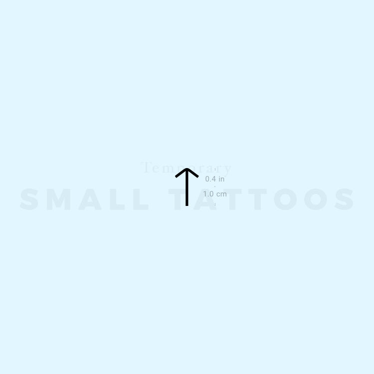 Tiwaz Rune Temporary Tattoo (Set of 3)
