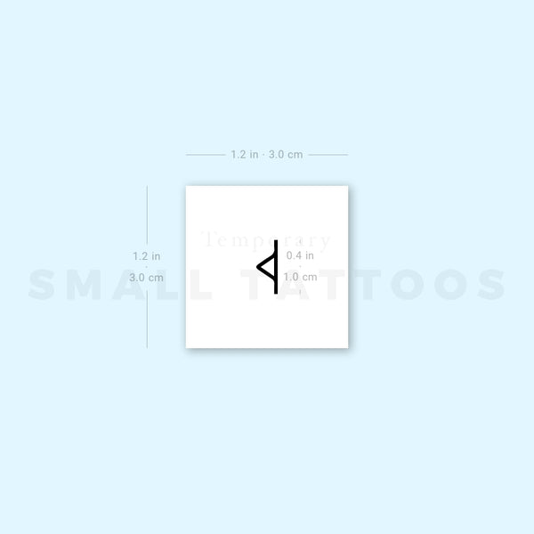 Purizas Rune Temporary Tattoo (Set of 3)