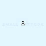 Learn Symbol Temporary Tattoo (Set of 3)