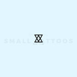 Connect Symbol Temporary Tattoo (Set of 3)