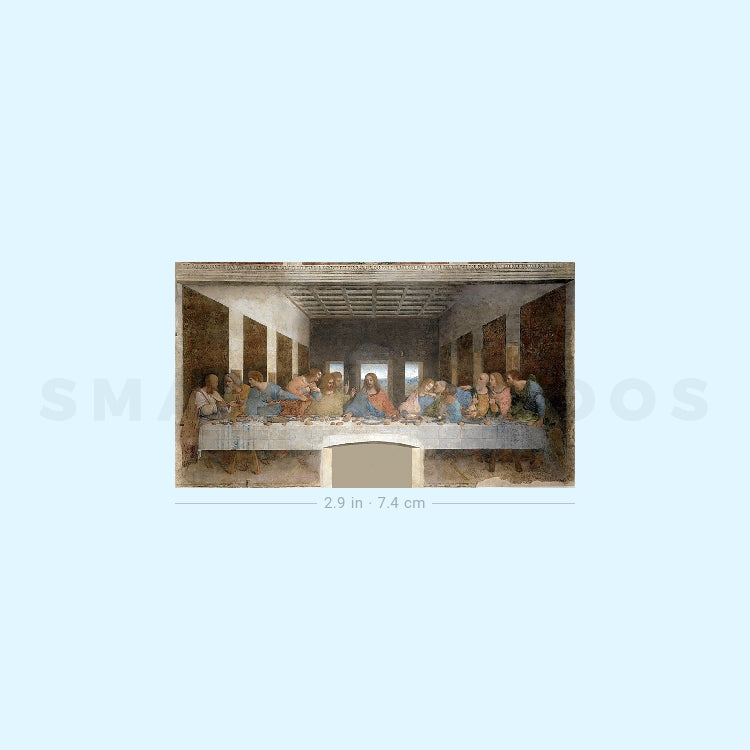 The Last Supper Temporary Tattoo (Set of 3)
