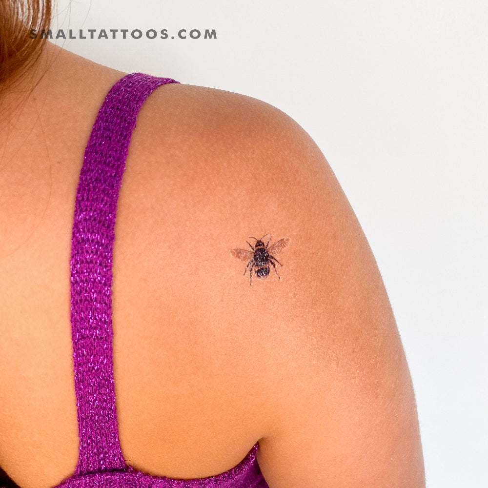 Tatuaje temporal de abejorro (juego de 3)