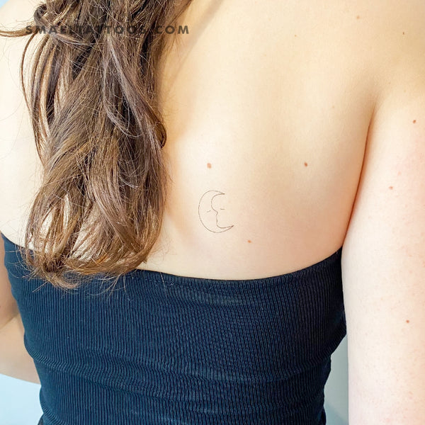 Moon Kiss Temporary Tattoo (Set of 3)