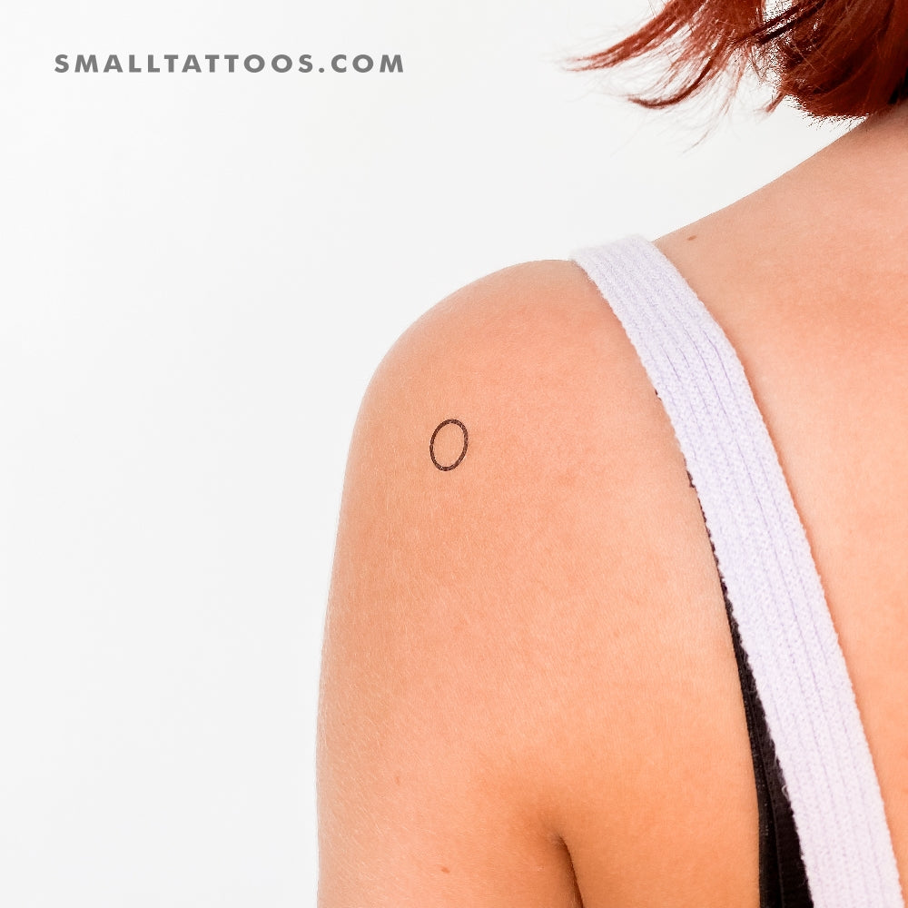 Little Circle Temporary Tattoo (Set of 3) – Small Tattoos