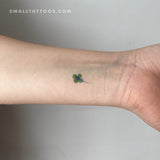 Four Leaf Clover Temporary Tattoo by Zihee (Set of 3)