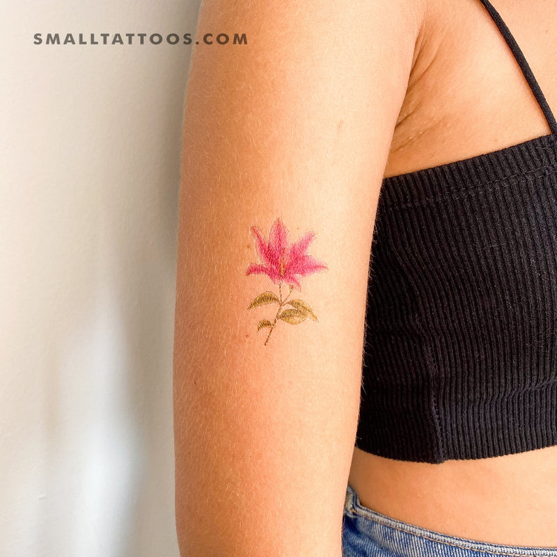 Rocking Lily – Quick Temporary Tattoos