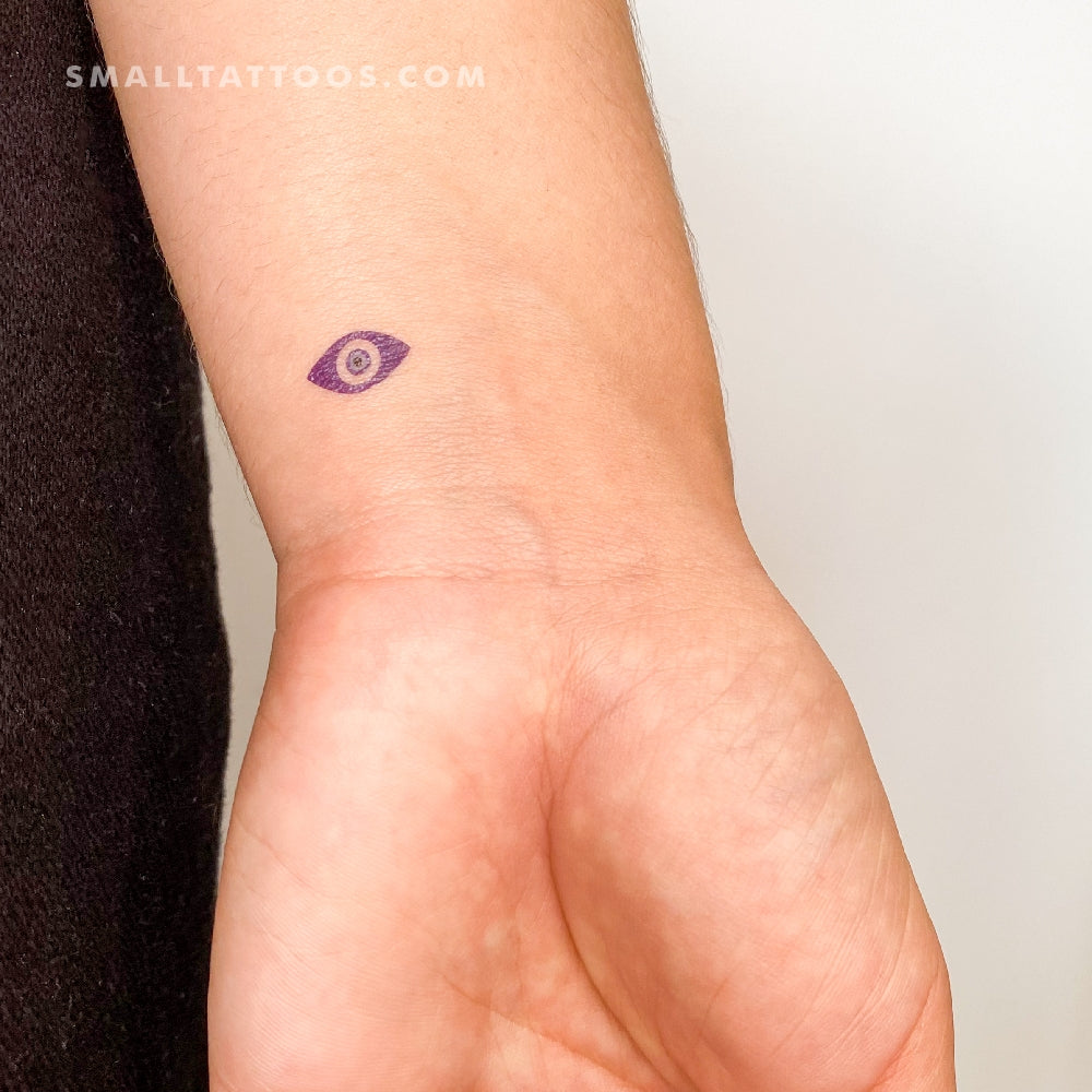Tatuaje temporal del ojo de Nazar (juego de 3)