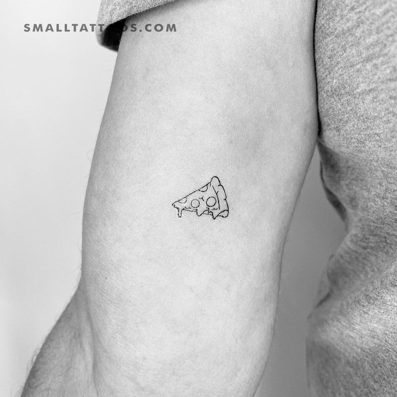 Tattoo uploaded by Zack Ferguson • Love pepperoni pizza, why not a slice on  my hand?? • Tattoodo