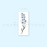 Forget-me-not Temporary Tattoo By Lena Fedchenko (Set of 3)