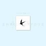 Small Swallow Temporary Tattoo (Set of 3)