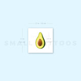 Avocado Temporary Tattoo (Set of 3)