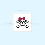 Rihanna's Skull Temporary Tattoo (Set of 3)